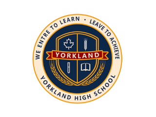 约克兰德高中教室 LOGO