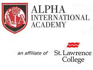 St. Lawrence College@Alpha 圣劳伦斯阿尔法国际学院 Logo